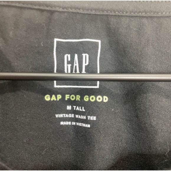 Gap NWT Crop Cut Off Tee Sz M tall - Picture 3 of 4